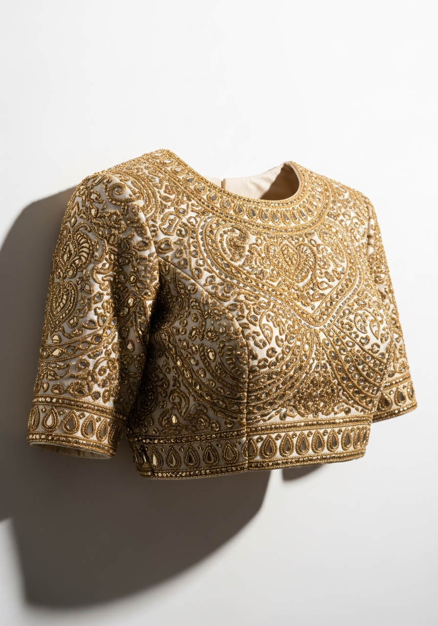 Embellished Crop Top